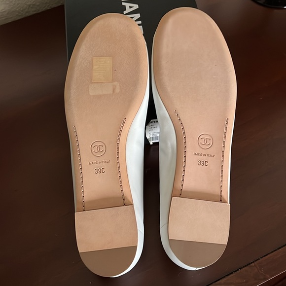 Authentic Chanel Flats Ballerines 39C - Picture 10 of 13